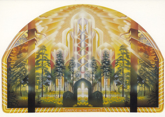 Tempel in dem Wald