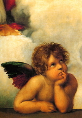 Sixtinische Madonna (detail)