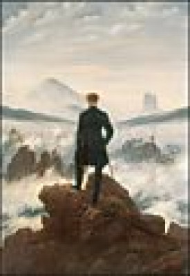 Wanderer über dem Nebelmeer