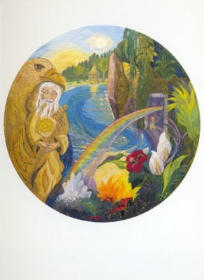 Regenbogenkristal
