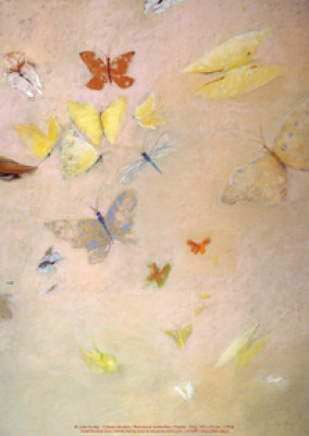 Brimstone butterflies
