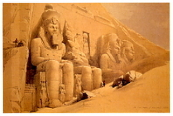 The great temple of Abu Simbel